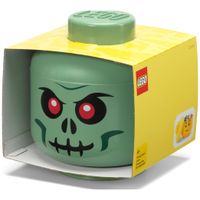 LEGO<sup>&reg;</sup> Storage Products: 40320821 Large Head Sand Green - Skeleton NEW